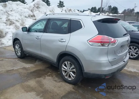 2015 Nissan Rogue Sv from USA, damaged, VIN KNMAT2MV1FP521094
